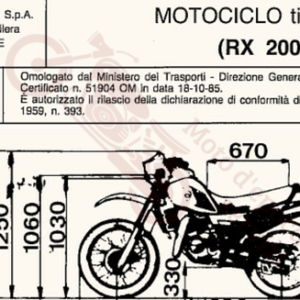 Gilera RX 200 1985