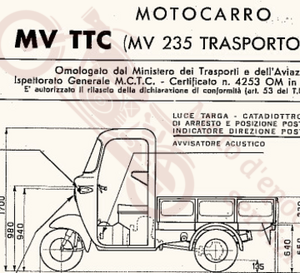MV Agusta 235 Trasporto Tevere C
