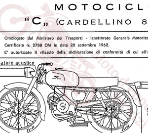 Moto Guzzi Cardellino 83