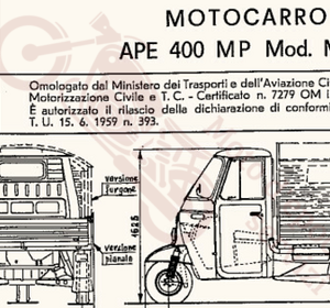 Piaggio Ape 400 MP