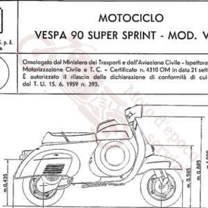 Piaggio Vespa 90 Super Sprint